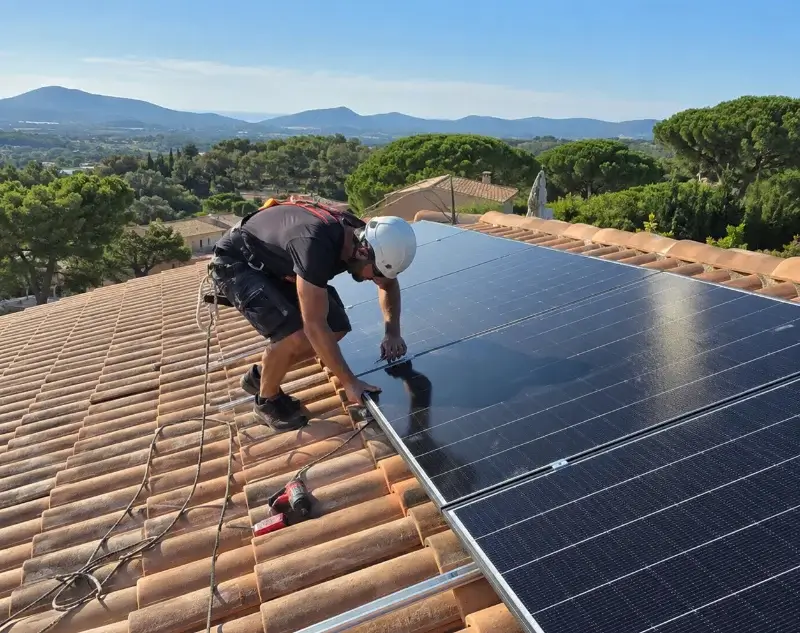 Installateur panneaux solaires Notre-Dame-de-Londres — pose photovoltaïque sur toiture